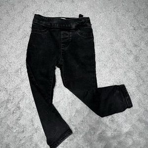 Black Levi pull on jean joggers size 3t